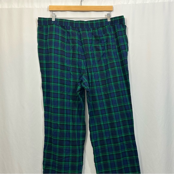 NWT J. Crew Men’s Plaid Flannel Pull On Pajama Lounge Pants in Tarten Plaid - Picture 7 of 13